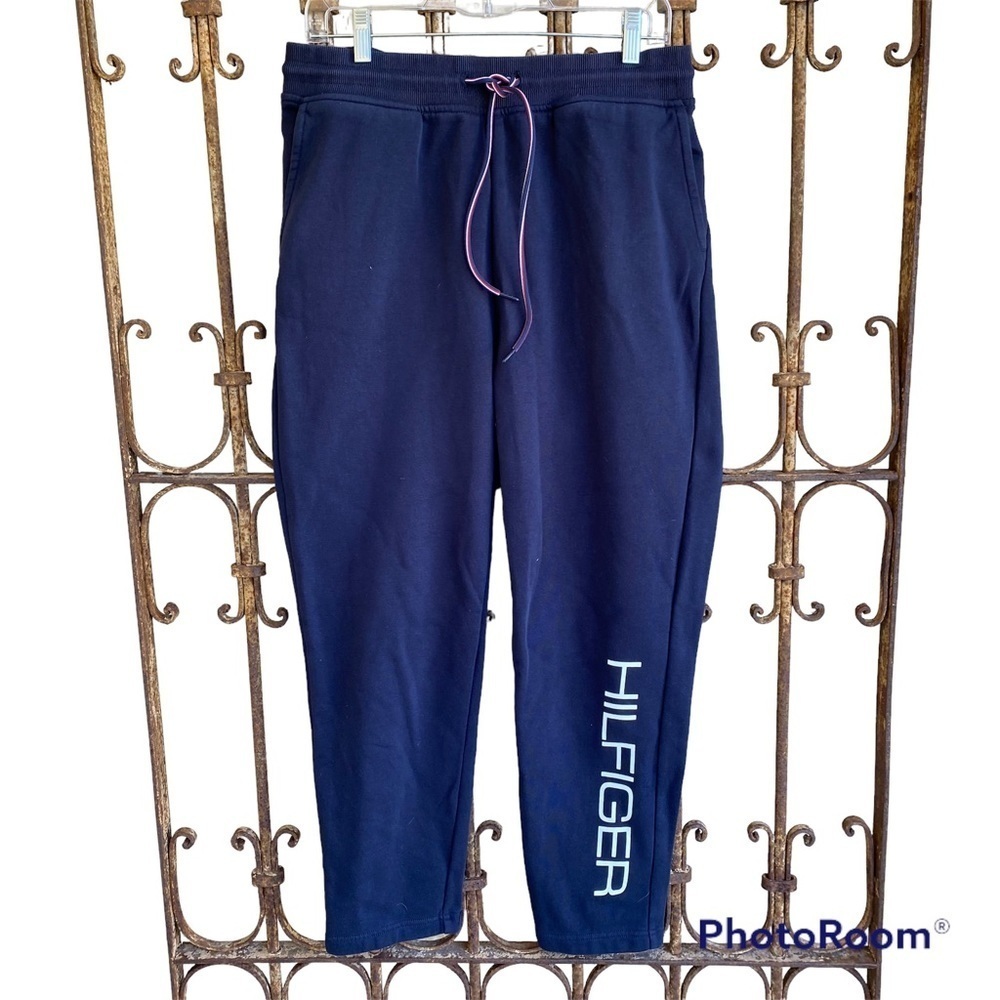 Tommy Hilfiger Men’s Fleece Jogger  Navy Size Large